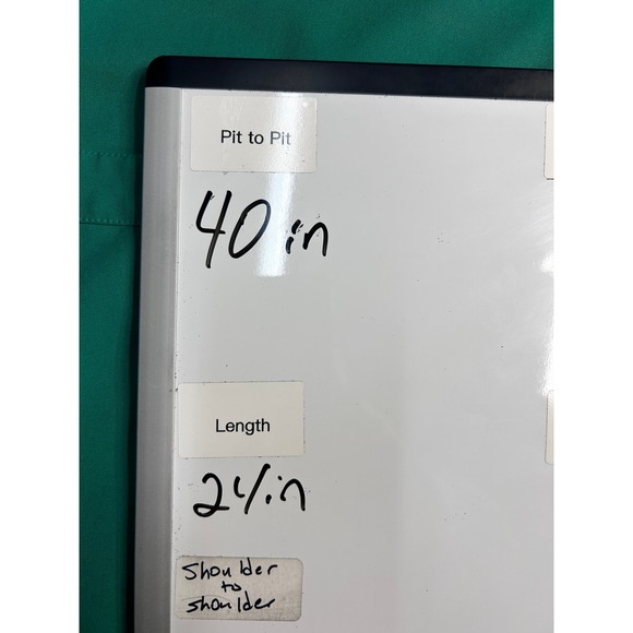 ClimateRight by Cuddl Duds Top Baby Grass Green V Neck Short Sleeve Size S - Picture 6 of 9